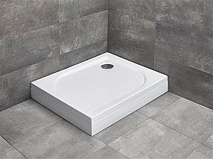 Душевой поддон со съемной панелью Radaway Delos D 4D97514-03L 90х75 белый купить в интернет-магазине Sanbest