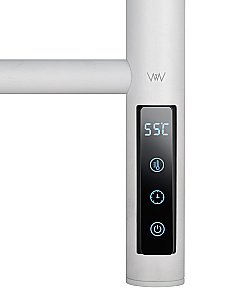 Полотенцесушитель электрический WONZON & WOGHAND BONN, Белый матовый (WW-AL409-MW) купить в интернет-магазине сантехники Sanbest