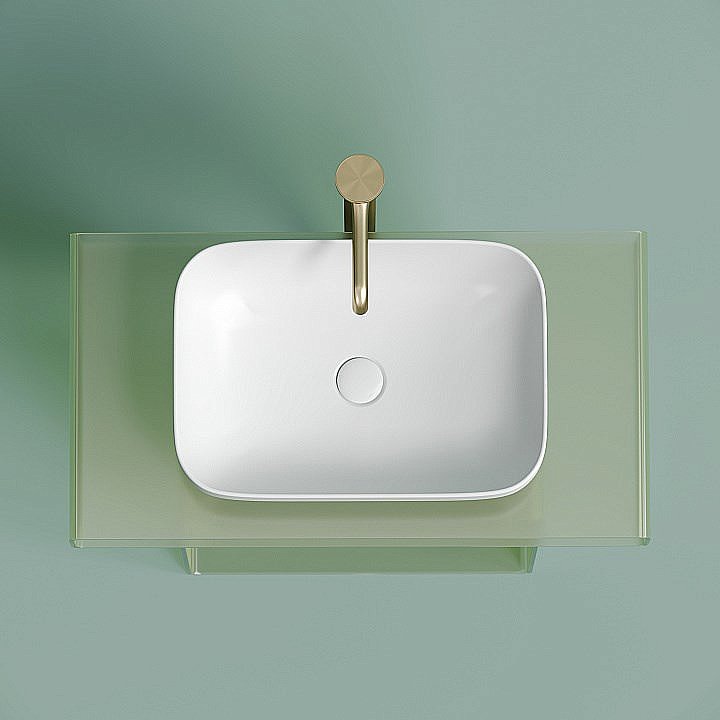 Раковина Ceramica Nova Element 50 CN6055MW белая матовая купить в интернет-магазине Sanbest