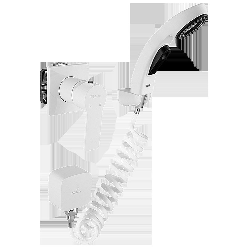 Гигиенический душ Elghansa Berkshire 34Q0743-White (Set-57) белый купить в интернет-магазине сантехники Sanbest