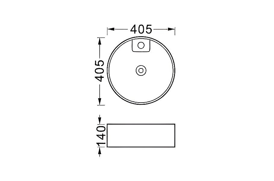 Раковина накладная Aquatek Европа 40,5 AQ5212-MB черная матовая купить в интернет-магазине Sanbest