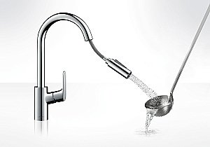 Смеситель для кухни Hansgrohe Focus M41 240 31815670 купить в интернет-магазине сантехники Sanbest