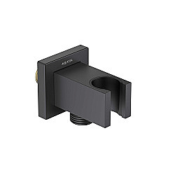 Подключение для шланга Aquatek AQ2463MB черный матовый купить в интернет-магазине сантехники Sanbest