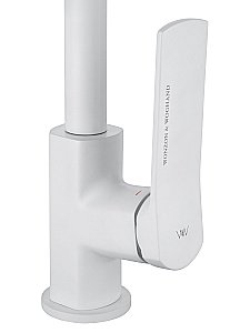 Смеситель для кухни WONZON & WOGHAND, Белый матовый (WW-L1006-MW) купить в интернет-магазине сантехники Sanbest