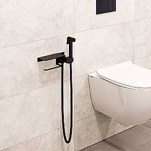 Гигиенический душ RGW Shower Panels SP-221B 581408221-04 черный купить в интернет-магазине сантехники Sanbest