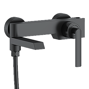 Смеситель для ванны Elghansa URBAN XQ 2313301-Black черный матовый купить в интернет-магазине сантехники Sanbest