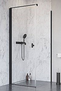 Душевой уголок Radaway NES Black KDJ I 90х70 стекло прозрачное/профиль черный матовый купить в интернет-магазине Sanbest
