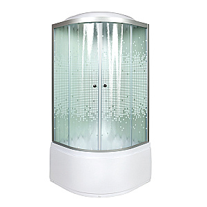 Душевая кабина AvaCan L910 100x100 с электрикой купить в интернет-магазине Sanbest