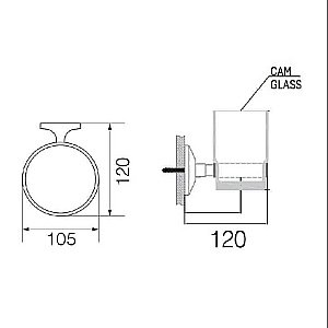 Стакан для зубных щеток Creavit Ducky BR20204Y желтый купить в интернет-магазине сантехники Sanbest