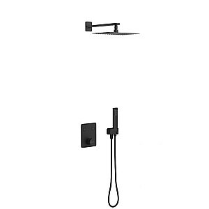 Душевая система Excellent Krotos 8045 черная матовая купить в интернет-магазине сантехники Sanbest