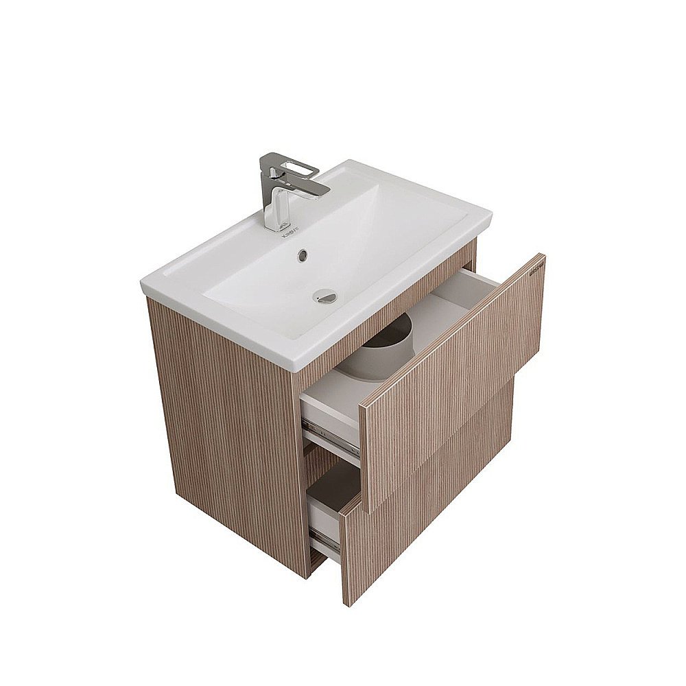 Тумба с раковиной Grossman Юнит 60 кадена вуд для ванной в интернет-магазине Sanbest