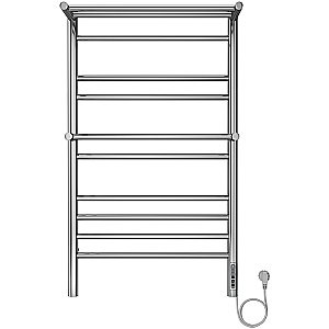 Полотенцесушитель Aquatek Альфа П10 50х90 AQ EL RRP1090CH хром купить в интернет-магазине сантехники Sanbest