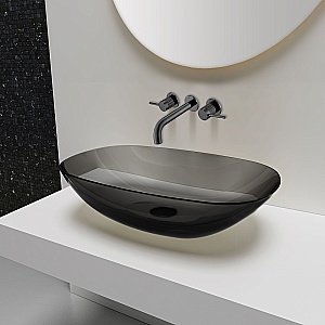 Смеситель для раковины Vincea Groove VBFW-4G1GM вороненая сталь купить в интернет-магазине сантехники Sanbest