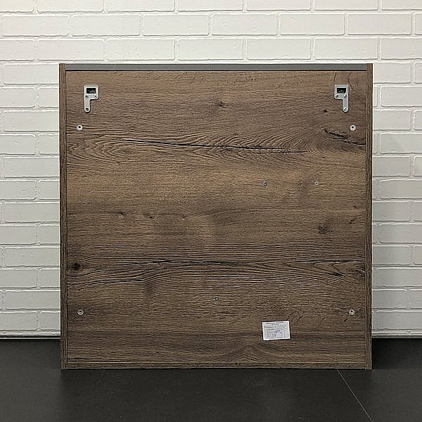 Зеркальный шкаф Comforty Никосия 00-00007619 80 дуб темный купить в интернет-магазине сантехники Sanbest