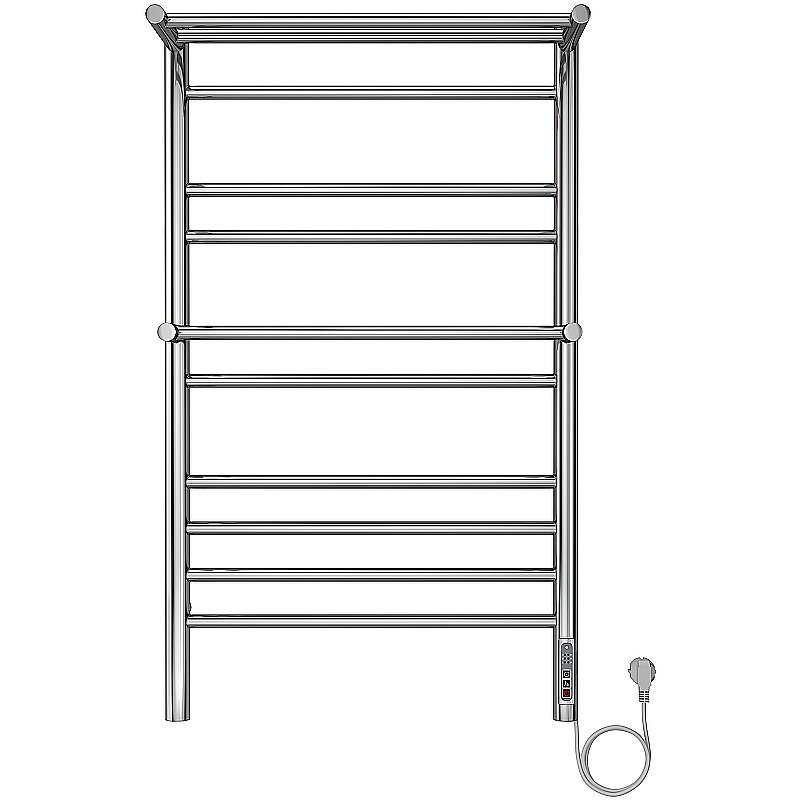 Полотенцесушитель Aquatek Альфа П10 50х90 AQ EL RRP1090CH хром купить в интернет-магазине сантехники Sanbest