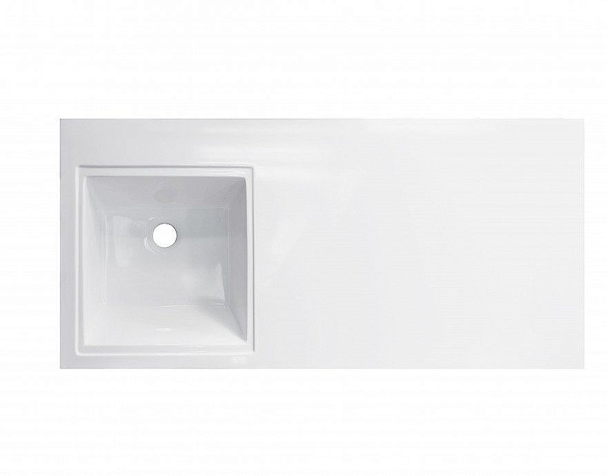 Раковина Эстет DALLAS silk 110 ФР-00014872 белая матовая купить в интернет-магазине Sanbest