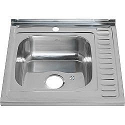 Мойка кухонная с сифоном Melana 006/2 L (*10) чаша слева купить в интернет-магазине сантехники Sanbest