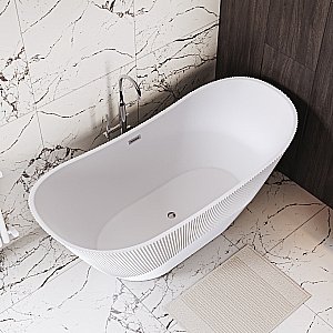 Ванна акриловая Grossman Galaxy GR-2104M 170x75 белая матовая купить в интернет-магазине Sanbest