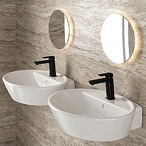 Смеситель для раковины PAINI Nove 09YO205ME черный купить в интернет-магазине сантехники Sanbest