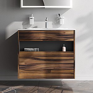 Тумба с раковиной AM.PM Func 80 дуб крафт для ванной в интернет-магазине Sanbest