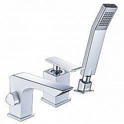 Смеситель для ванны Lemark Contest LM5845CW купить в интернет-магазине сантехники Sanbest
