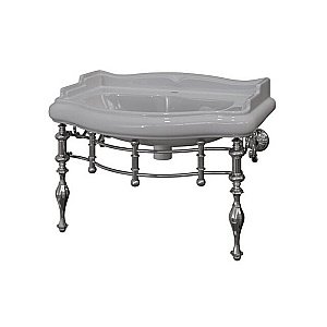 Консоль с раковиной Caprigo Concol LOW 7060/73 Хром для ванной в интернет-магазине сантехники Sanbest