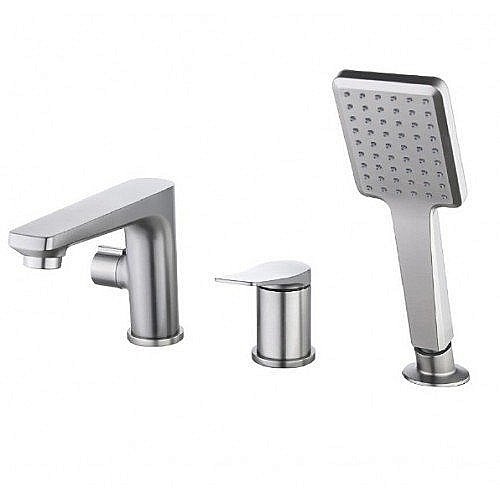 Смеситель для ванны Lemark Bronx LM3745GM купить в интернет-магазине сантехники Sanbest