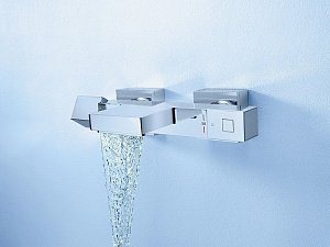 Термостат для ванны Grohe Grohtherm Cube 34497000 купить в интернет-магазине сантехники Sanbest