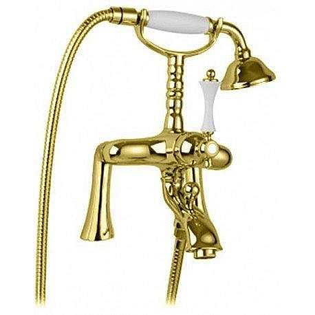 Смеситель для ванны Cezares MARGOT-PBV-03/24-Bi золото купить в интернет-магазине сантехники Sanbest