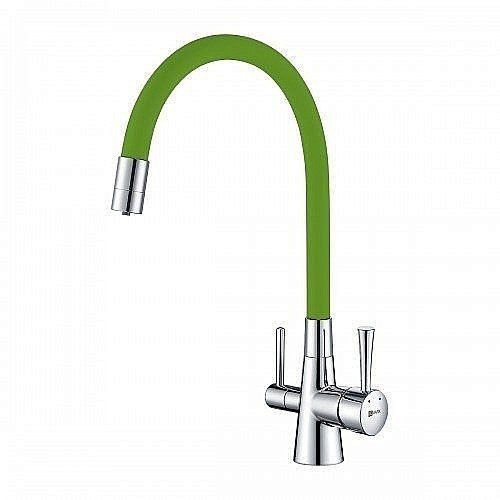 Смеситель для кухни Lemark Comfort LM3075C-Green купить в интернет-магазине сантехники Sanbest