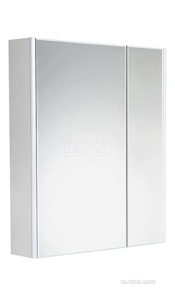 Зеркальный шкаф Roca UP ZRU9303016 70 белый глянец купить в интернет-магазине сантехники Sanbest