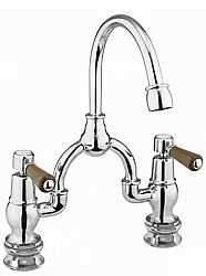 Смеситель для раковины Burlington Regent KER28-QT WAL купить в интернет-магазине сантехники Sanbest
