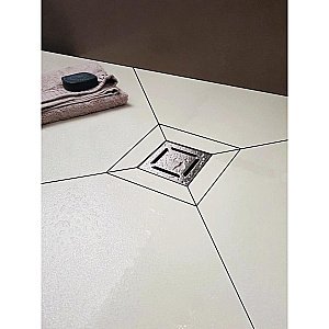 Душевой трап прямой Berges Platz Norma 10х10 091058 хром глянец купить в интернет-магазине Sanbest