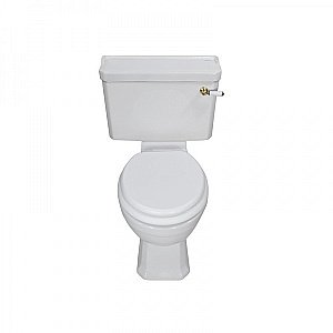 Унитаз Magliezza Retro 7011 белый/бронза, с бачком купить в интернет-магазине Sanbest