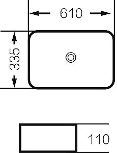 Раковина Grossman GR-3031 белый купить в интернет-магазине Sanbest
