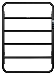 Полотенцесушитель электрический WONZON & WOGHAND WISMAR, Черный матовый (WW-AL201-MB) купить в интернет-магазине сантехники Sanbest