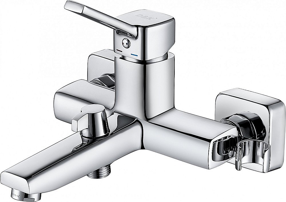 Смеситель для ванны D&K Rhein Dusseldorf DA1493201 хром купить в интернет-магазине сантехники Sanbest