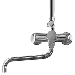 Душевая система Elghansa 2306683-2L (Set-20) хром купить в интернет-магазине сантехники Sanbest