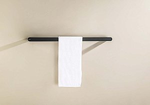 Полотенцедержатель Aquatek Лира AQ4414MB 60 черный матовый купить в интернет-магазине сантехники Sanbest