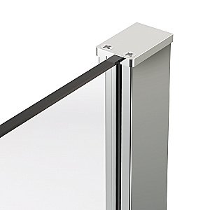 Душевой уголок Vincea Stella 150х90 VSR-1ST9015CL стекло прозрачное/профиль хром купить в интернет-магазине Sanbest