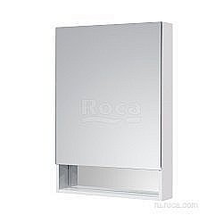 Зеркальный шкаф Roca The Gap ZRU9302885 60 белый глянец купить в интернет-магазине сантехники Sanbest