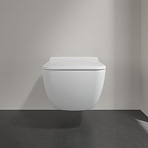 Унитаз Villeroy&Boch Venticello 4611RS01 безободковый, с крышкой микролифт купить в интернет-магазине Sanbest