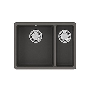 Кухонная мойка Lemark Sinara 550.2-U 9910083 серый шелк купить в интернет-магазине сантехники Sanbest