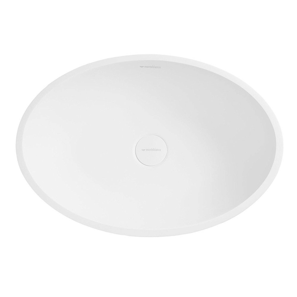 Раковина накладная Montebianco CONCA 12093 белая матовая купить в интернет-магазине Sanbest
