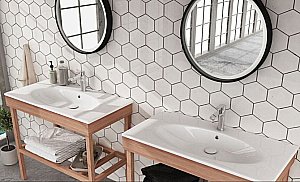 Раковина ISVEA SistemaX 101 10SX51101SV белая купить в интернет-магазине Sanbest