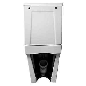 Унитаз напольный Azario Levita AZ-2903T белый, безободковый, с бачком, с крышкой микролифт, слив торнадо купить в интернет-магазине Sanbest