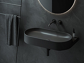 Раковина Ravak Yard 800 XJX0D080000 черный матовый купить в интернет-магазине Sanbest