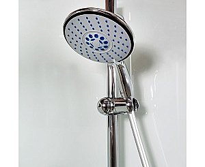 Душевая кабина DTO K409S 90x90 с электрикой прозрачная/хром купить в интернет-магазине Sanbest