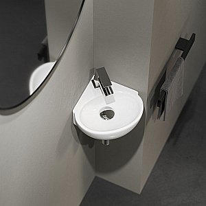 Раковина Berges Small 29,5 182011 белая купить в интернет-магазине Sanbest