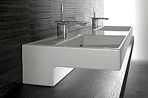 Раковина со столешницей Jacob Delafon TERRACE EXA112-00 150 светло-серый купить в интернет-магазине Sanbest